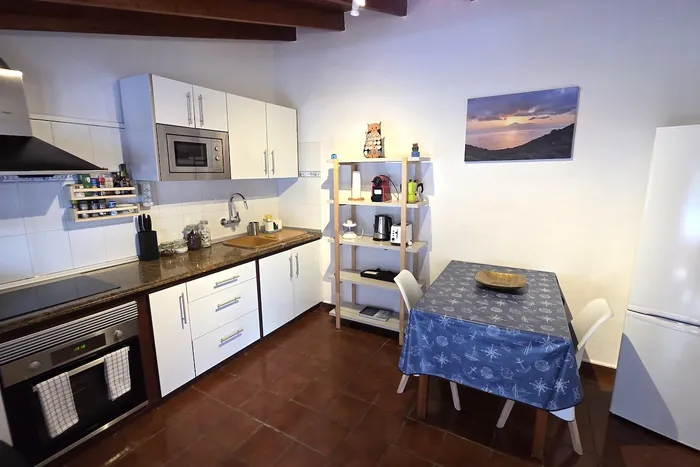 Cuisine entièrement équipée de Casa Marcos, hébergement self-catering à Agulo, La Gomera